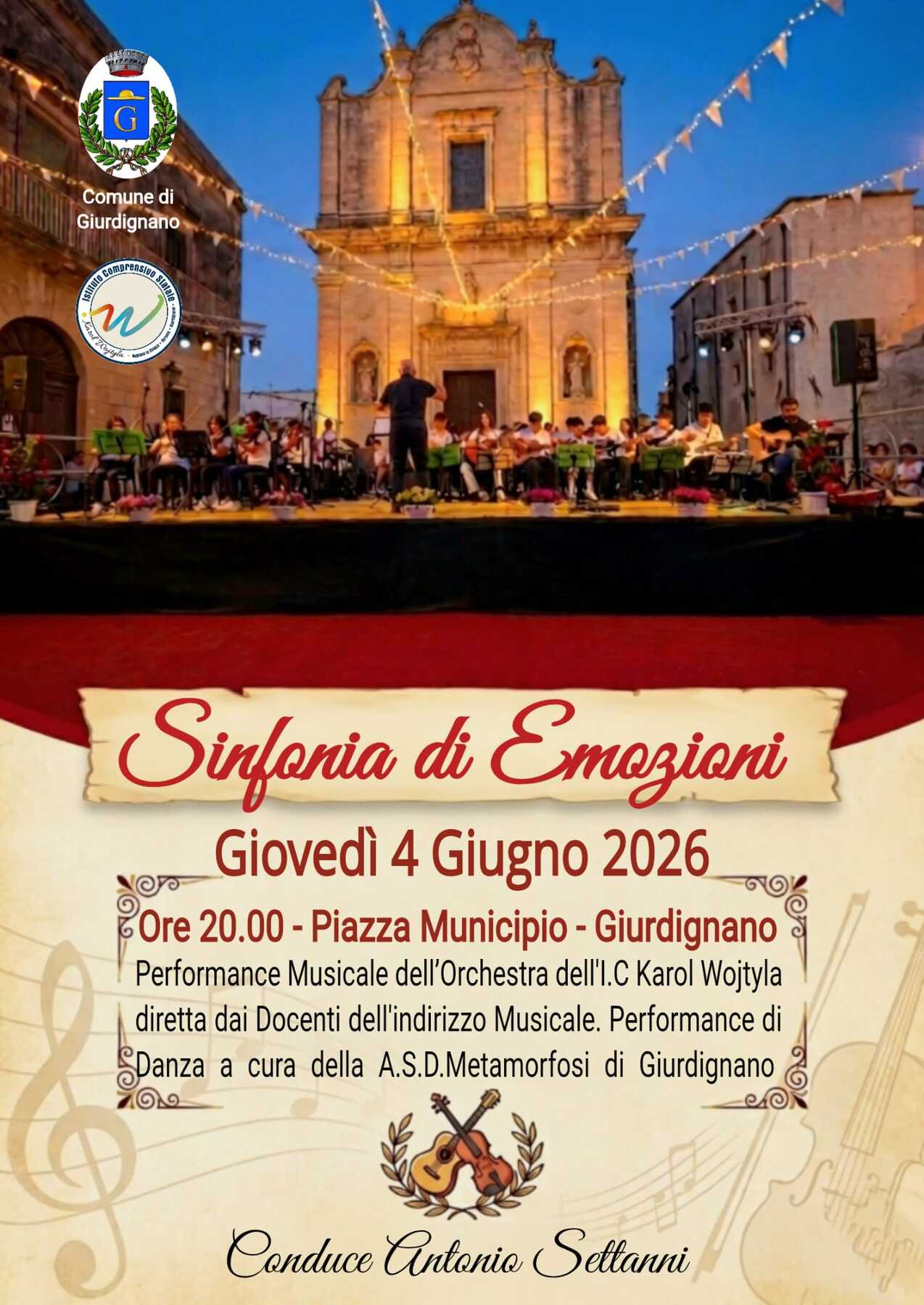 Locandina concerto 4 giugno